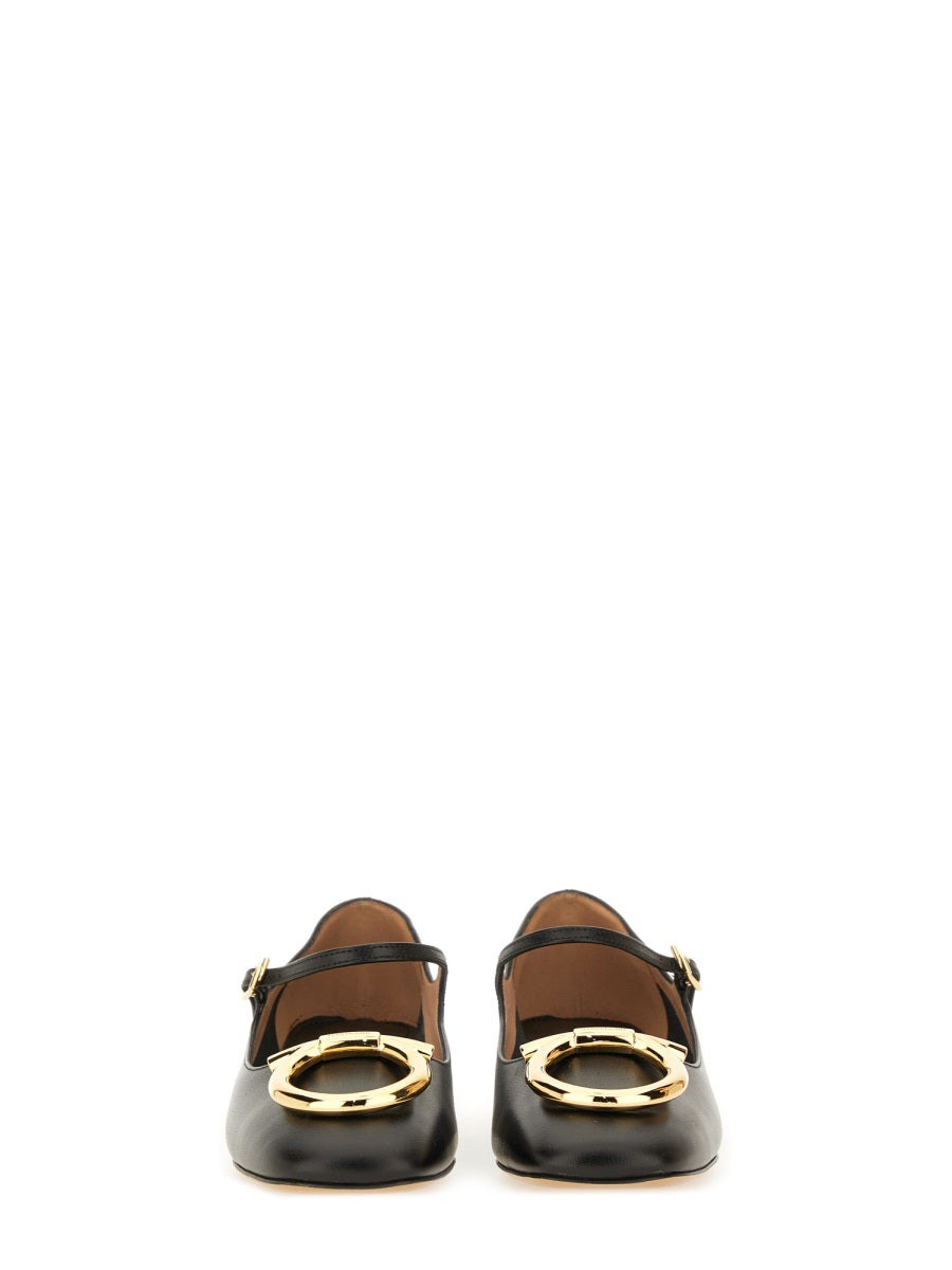 "Mary Jane Maxi Gancini" Shoe - 4