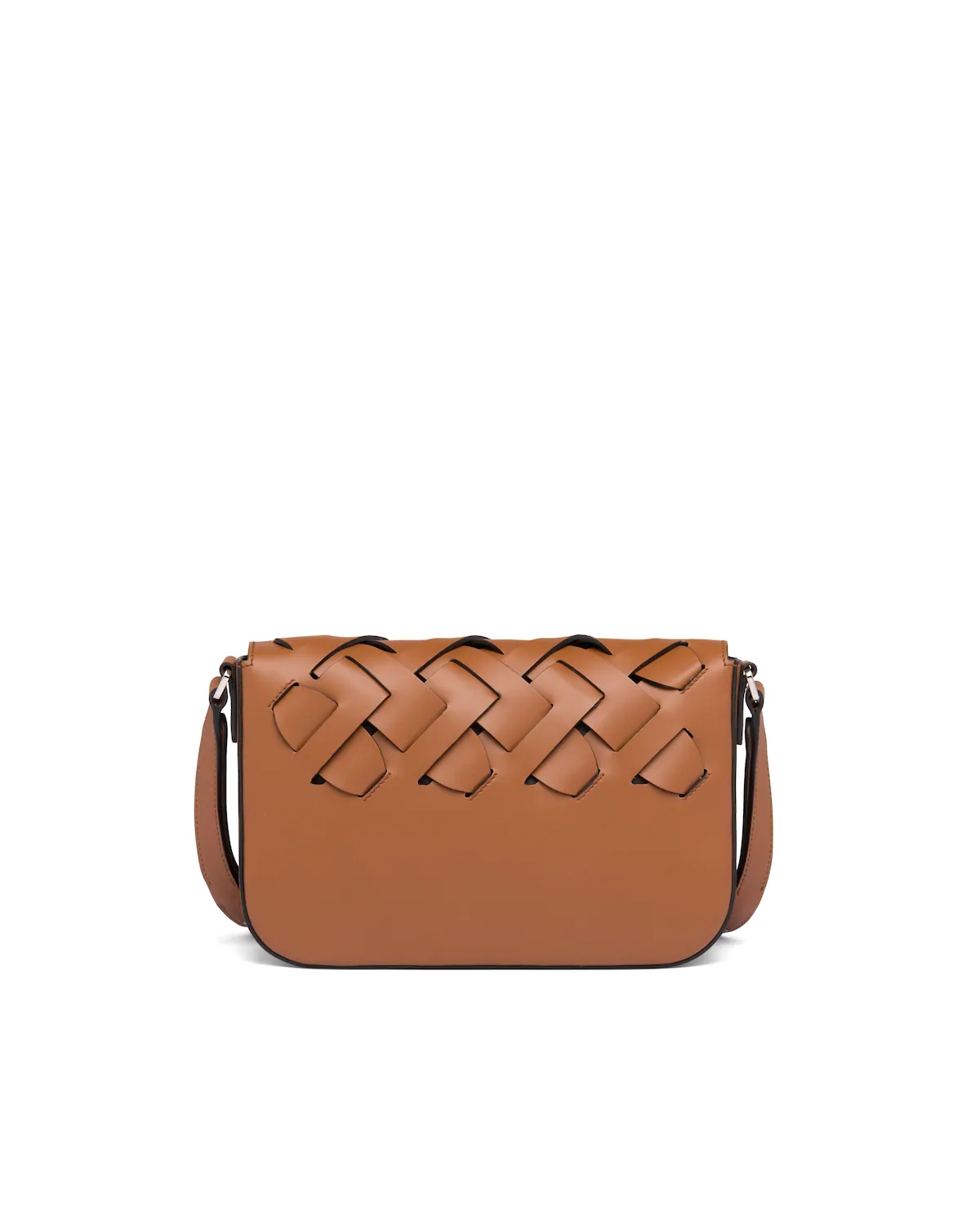 Leather Prada Tress Shoulder Bag - 4