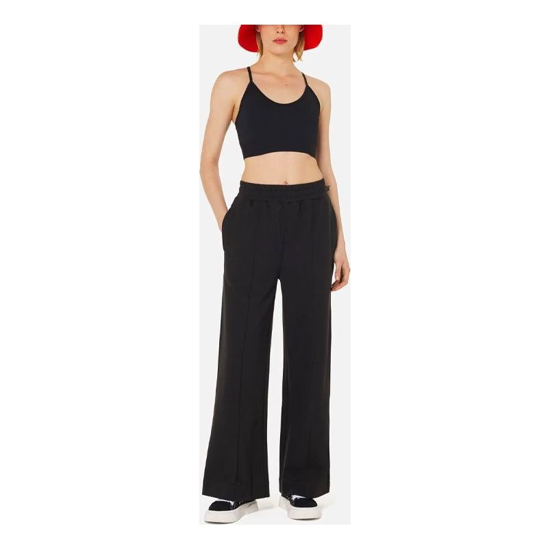 (WMNS) PUMA x AMI Wide Pants 'Black' 534076-01 - 3