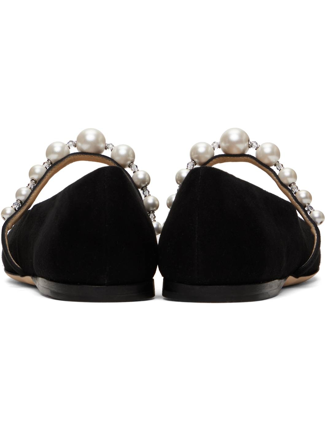 Black Ade Ballerina Flats - 2