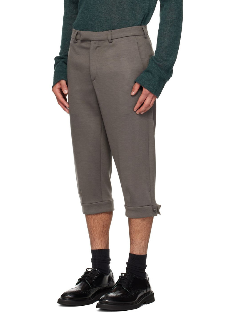 RIER Gray Knickerbocker Shorts outlook