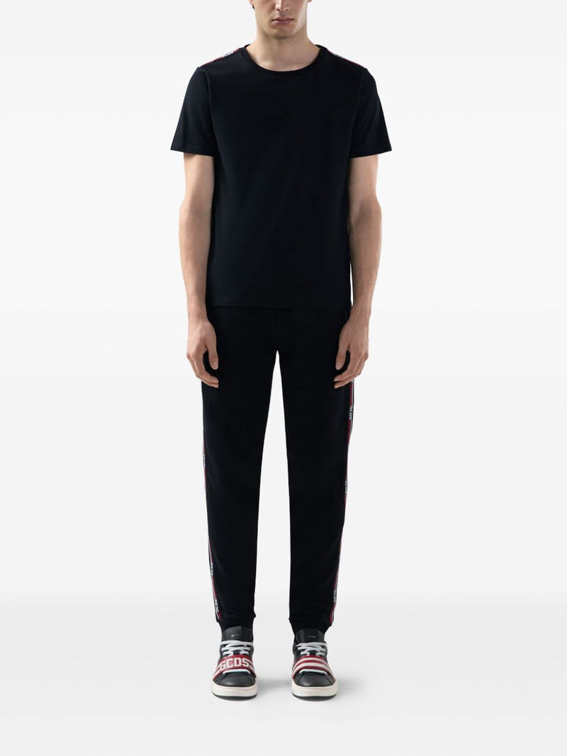 GCDS logo-tape pants outlook