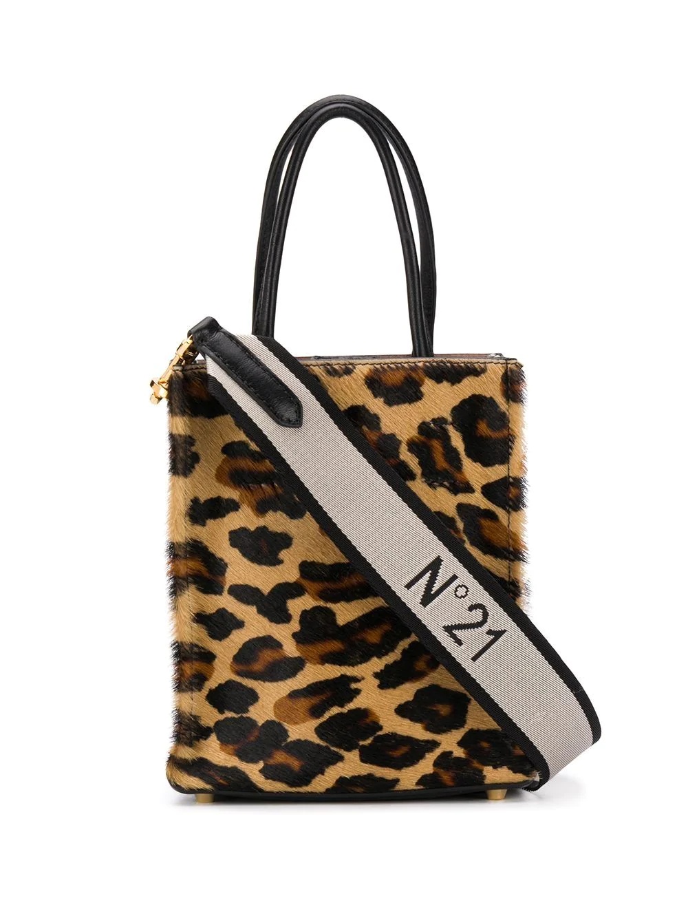 Nano Pony Hair Logo Shopper - 1