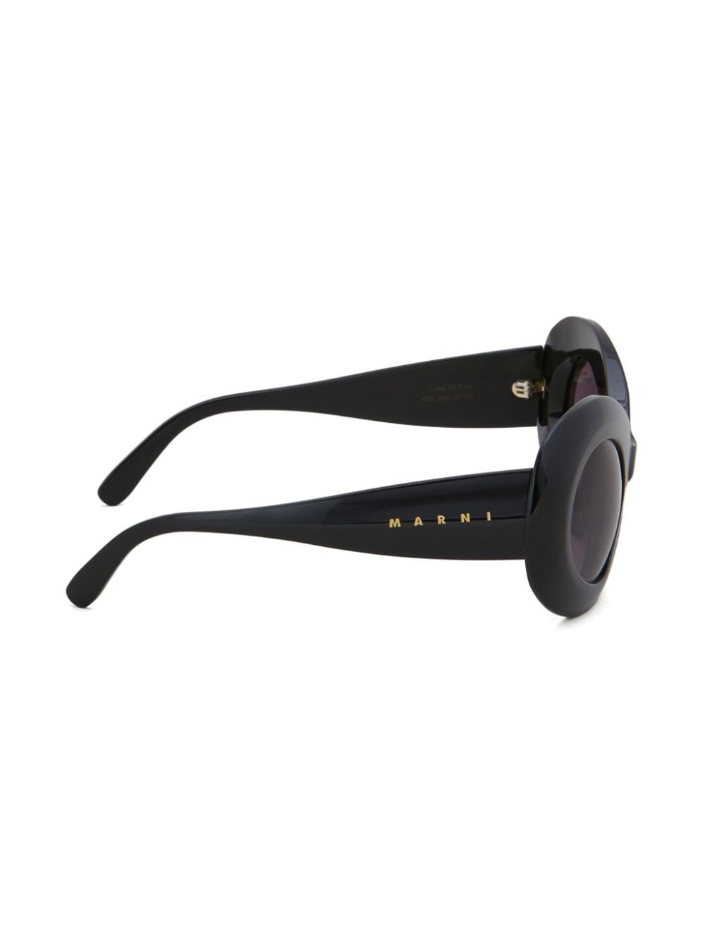 oversized-frame sunglasses - 3