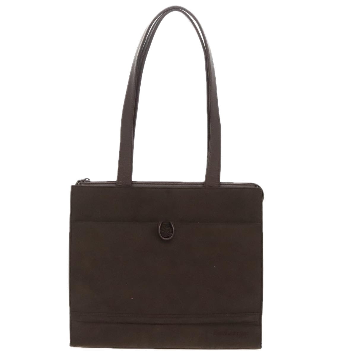 Burberry Shoulder Bag Suede Leather Brown - 13