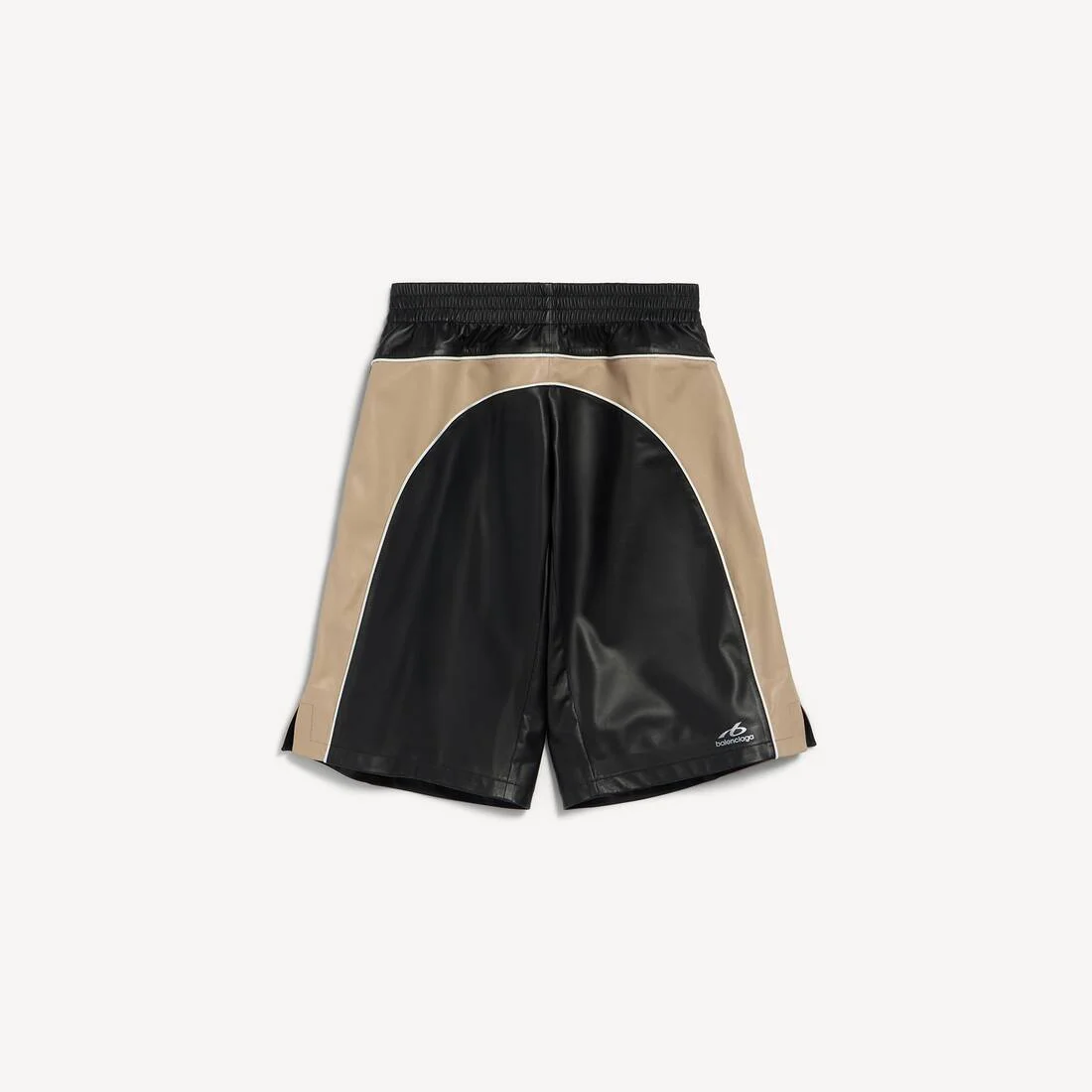 Women's Techwear Bermuda Shorts in Beige/black/white - 1
