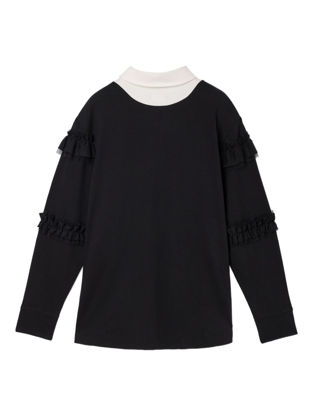 ruffled polo shirt - 2