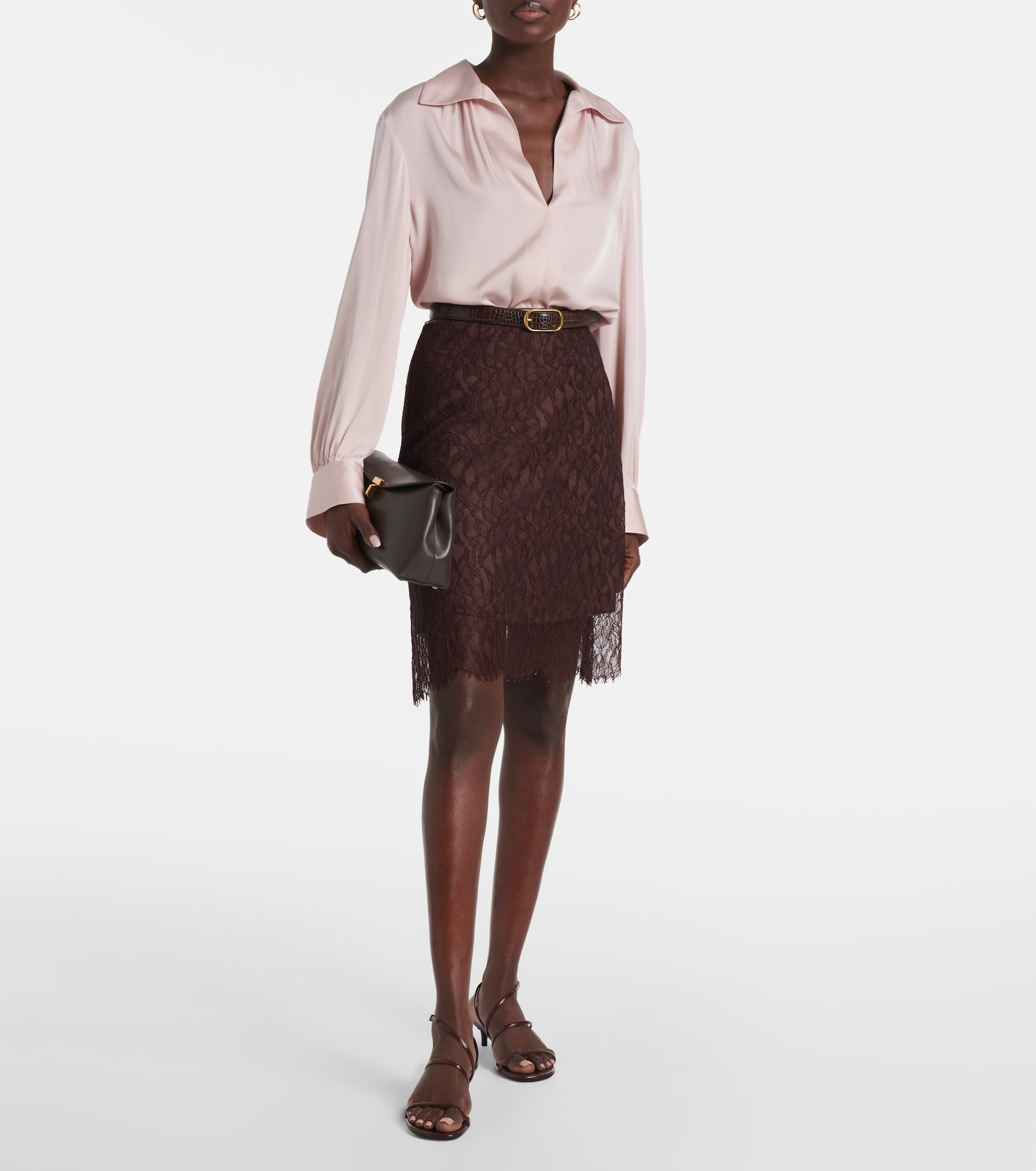 Silk-blend blouse - 2