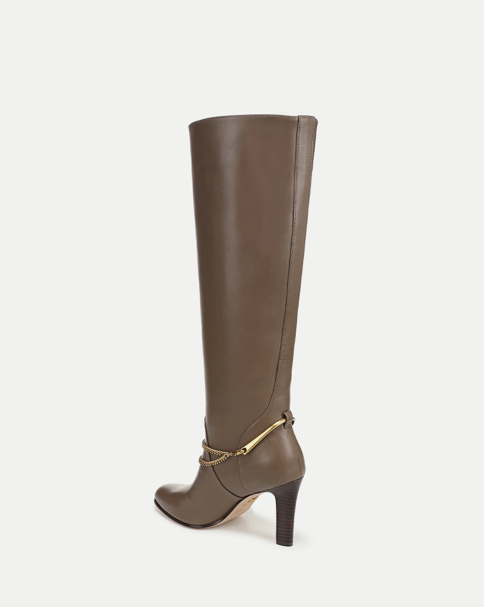 TARIAN TALL CHAIN BOOT - 5