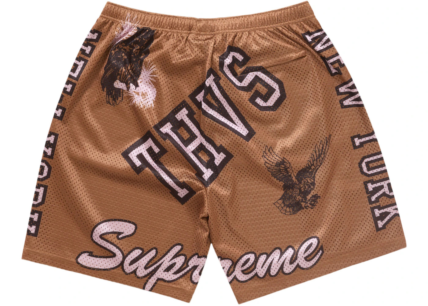 Supreme Varsity Mesh Short Orange - 2