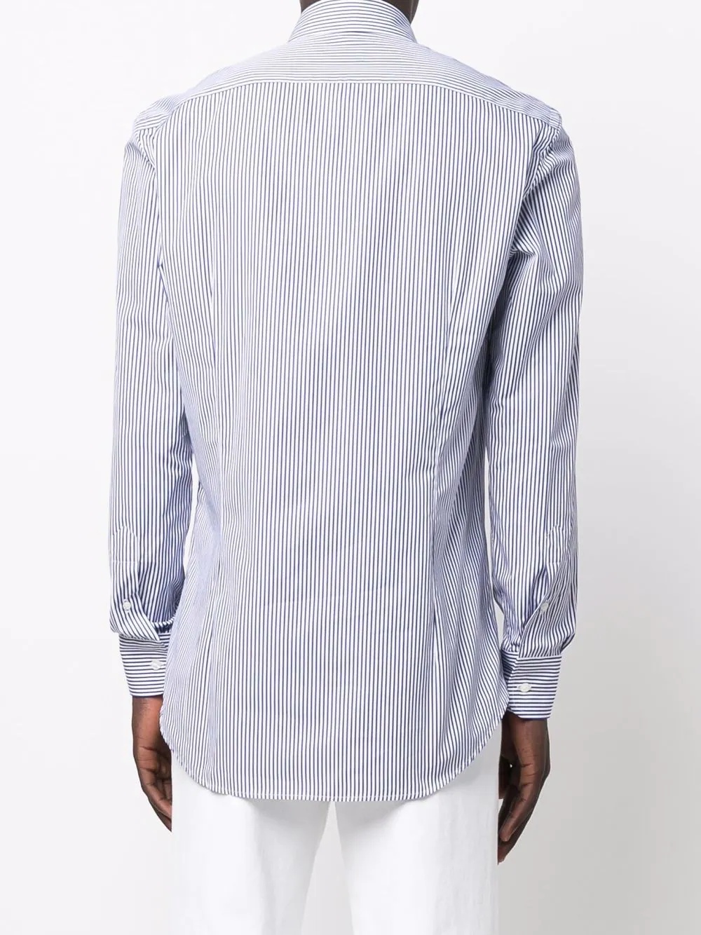 striped long-sleeve shirt - 4