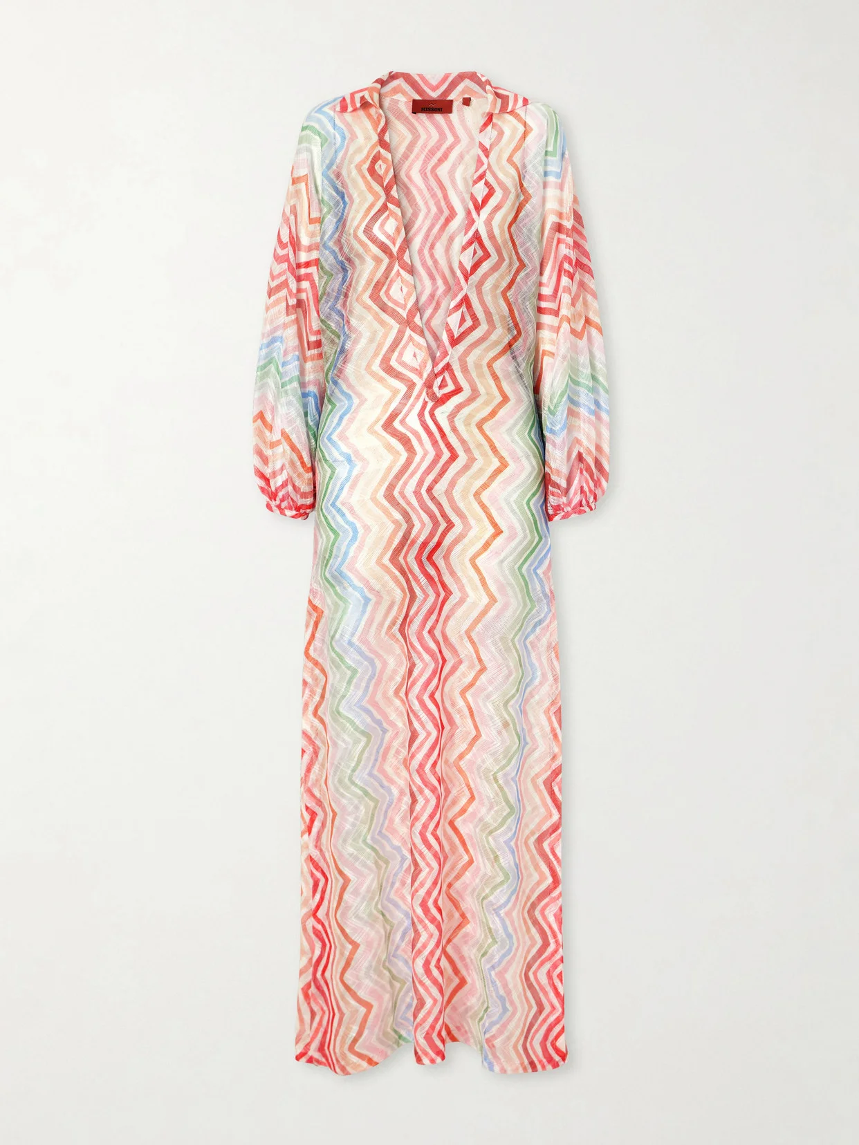 Striped Crochet-knit Coverups - 1