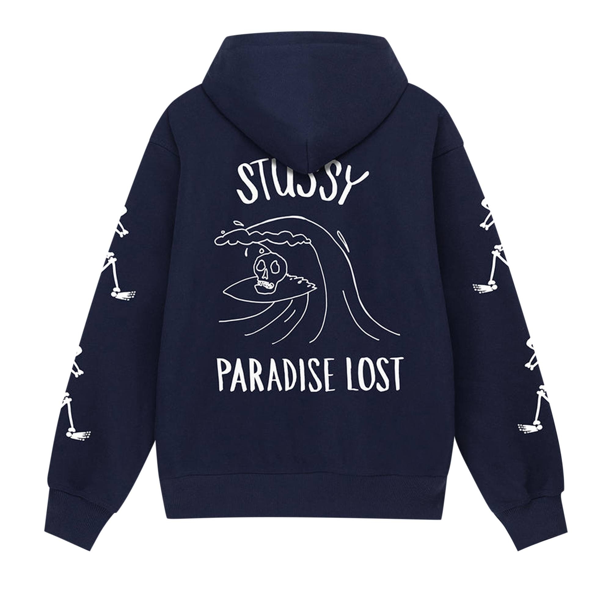 Stussy Paradise Lost Hoodie 'Navy' - 2