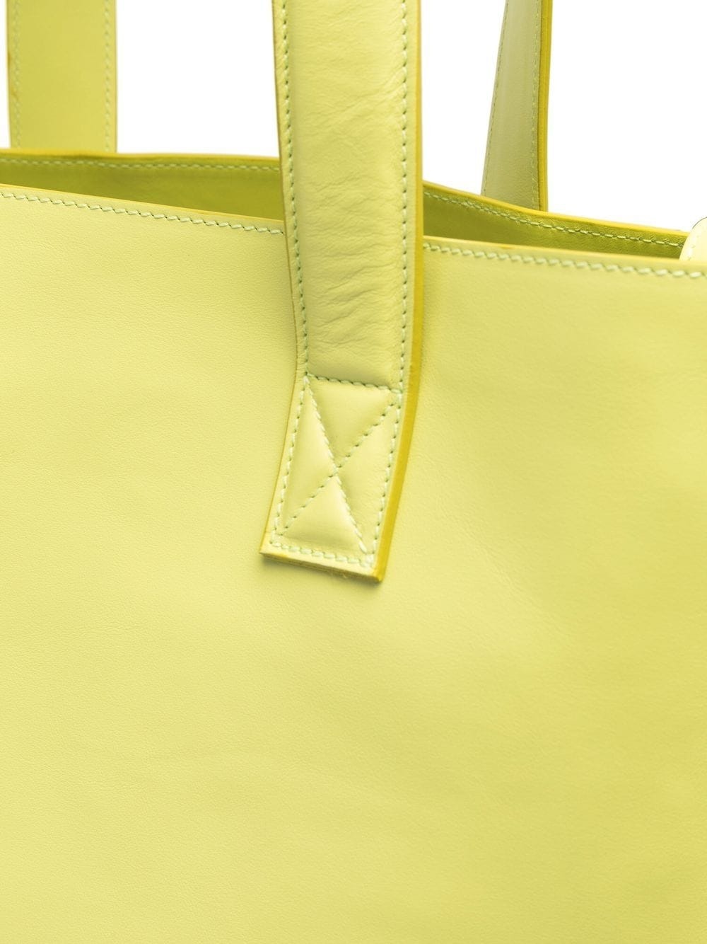 single-strap leather tote - 4