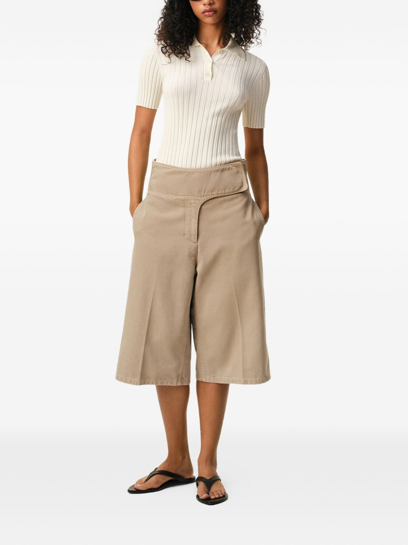 AMI Paris wrapped bermuda shorts outlook
