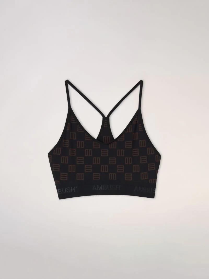MONOGRAM BRA TOP 1