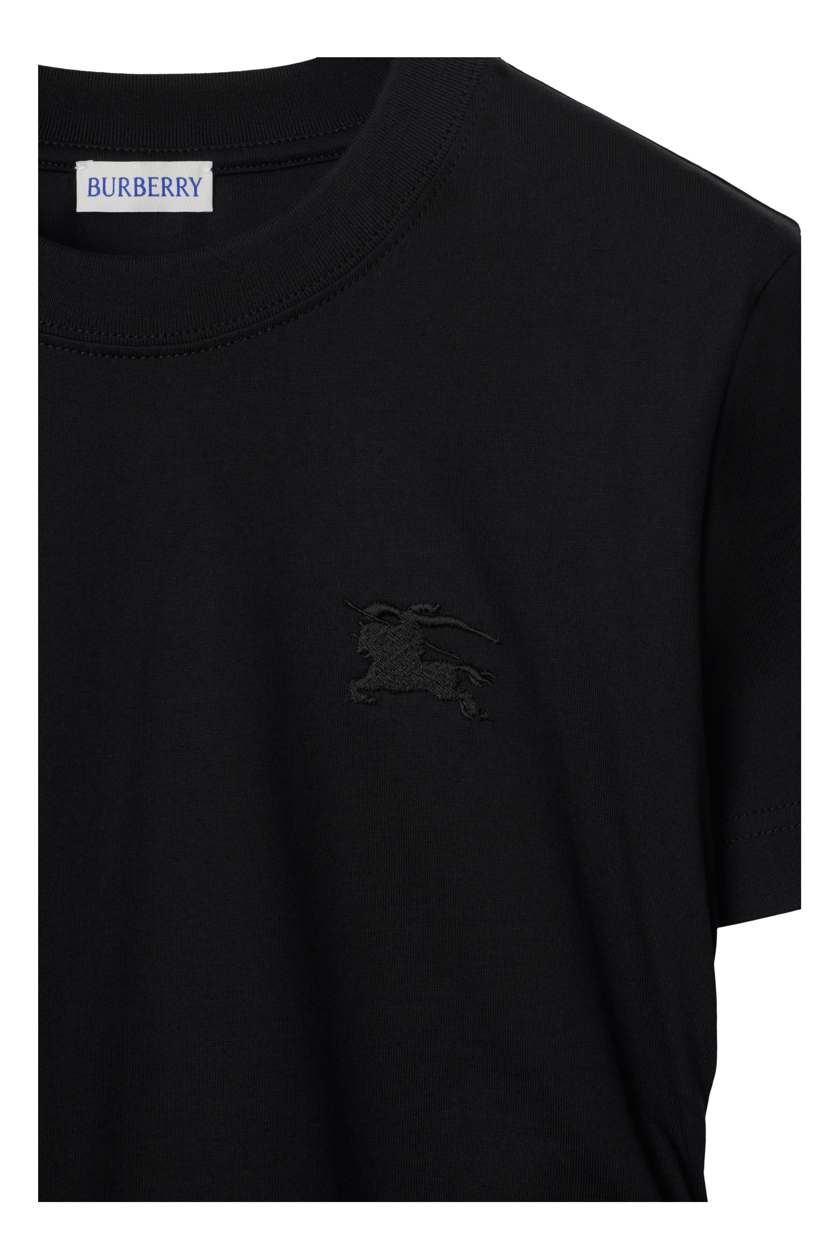 burberry Festival Cotton T-shirt in Black at Nordstrom - 7