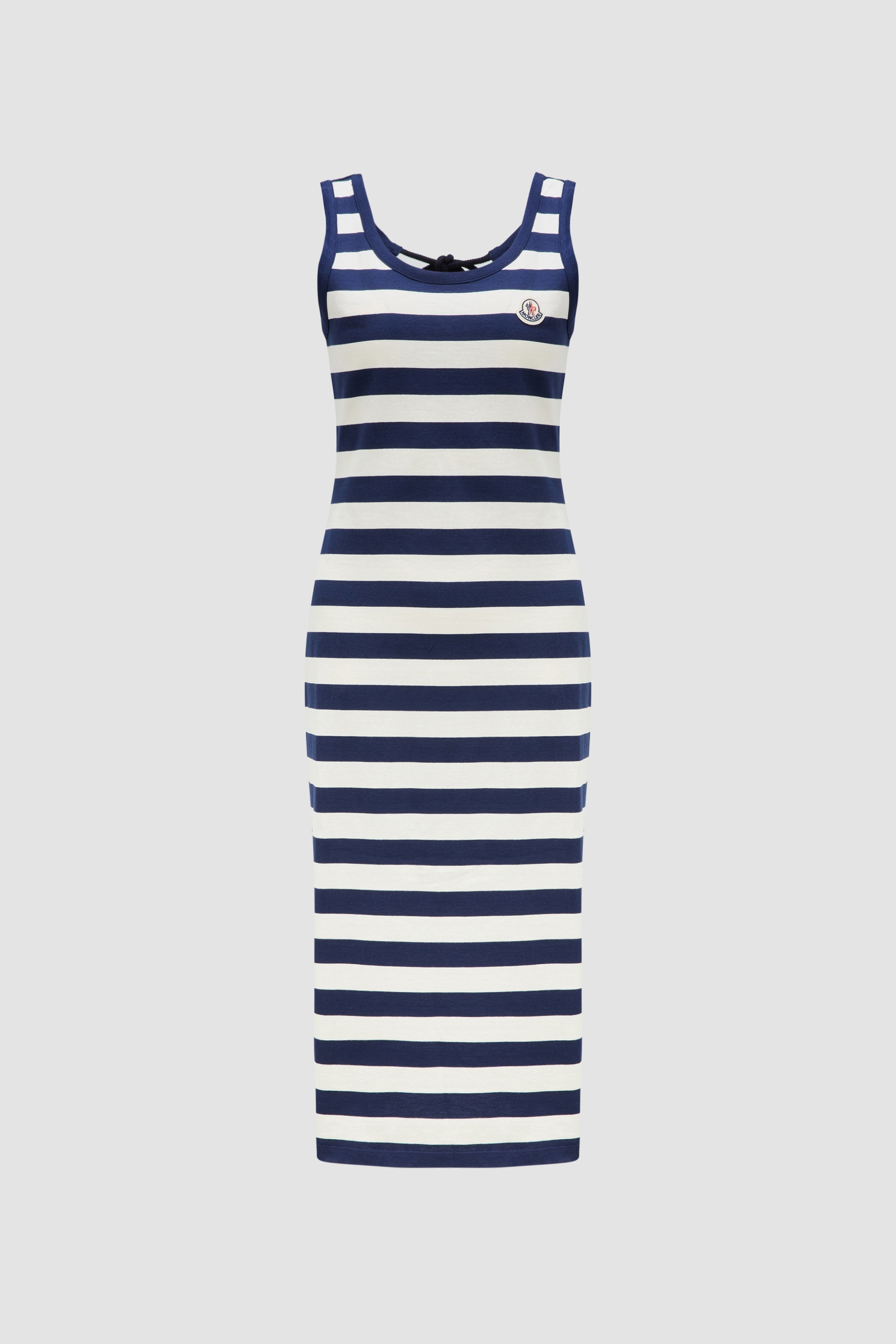 Striped Midi Dress - 1