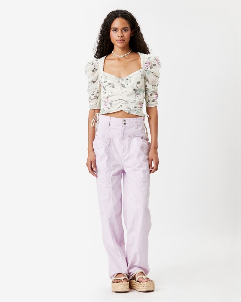 RUBY COTTON PANTS - 2
