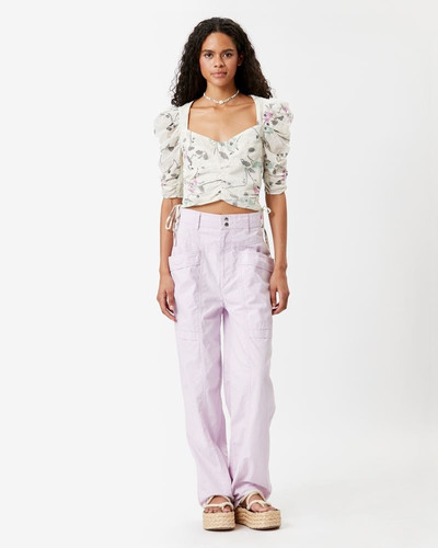 Isabel Marant Étoile RUBY COTTON PANTS outlook