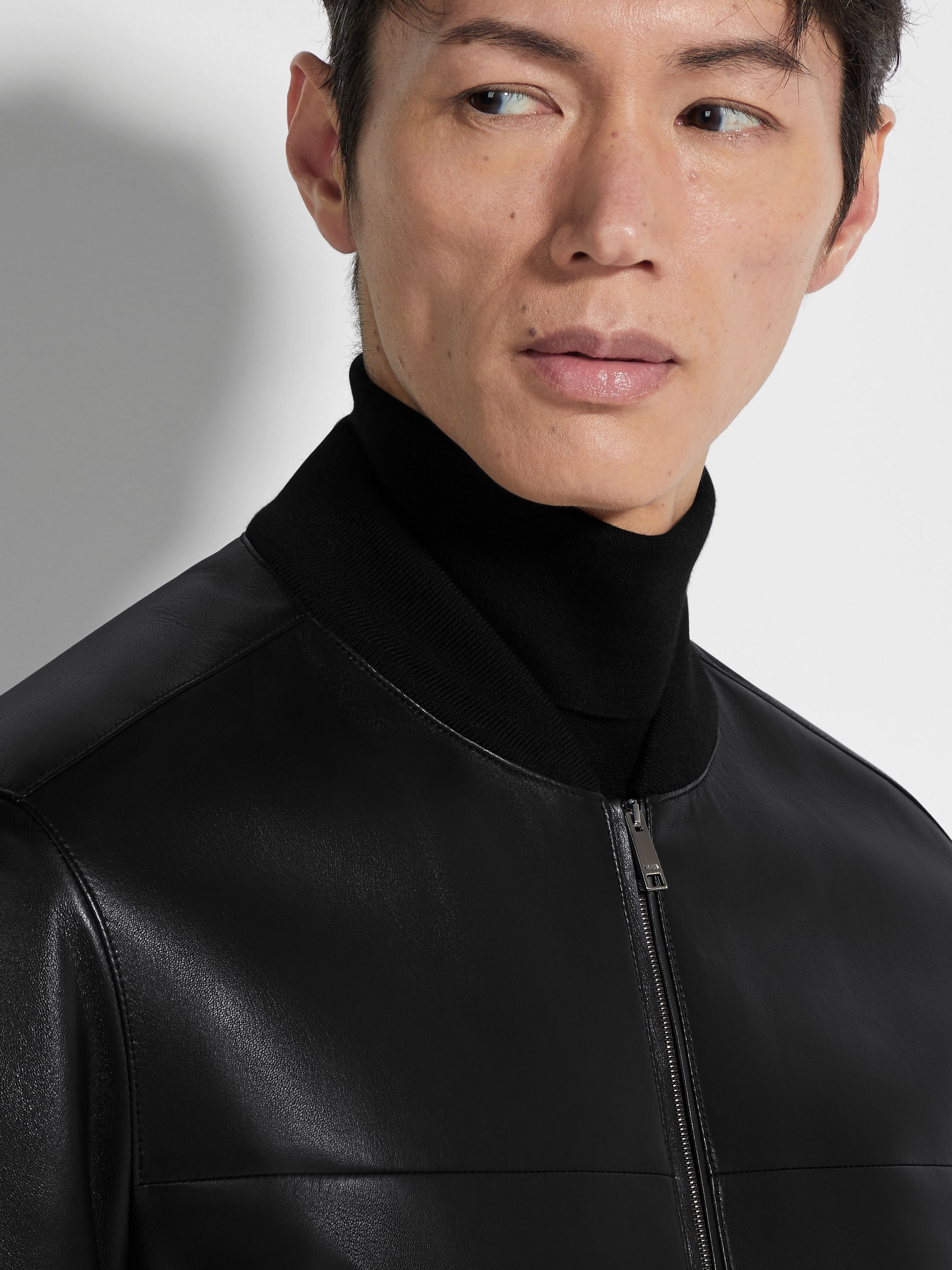 NAPPA LEATHER BOMBER - 3