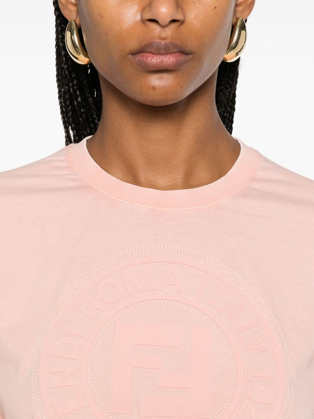 Logo cotton t-shirt - 4