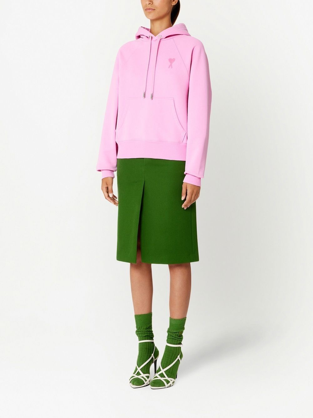 Ami de Coeur monogram hoodie - 2