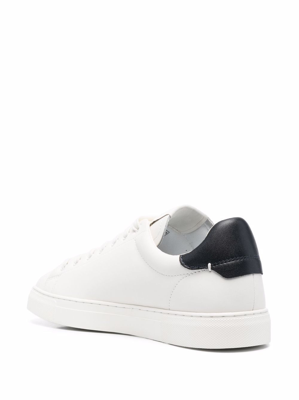 logo-print low-top sneakers - 3