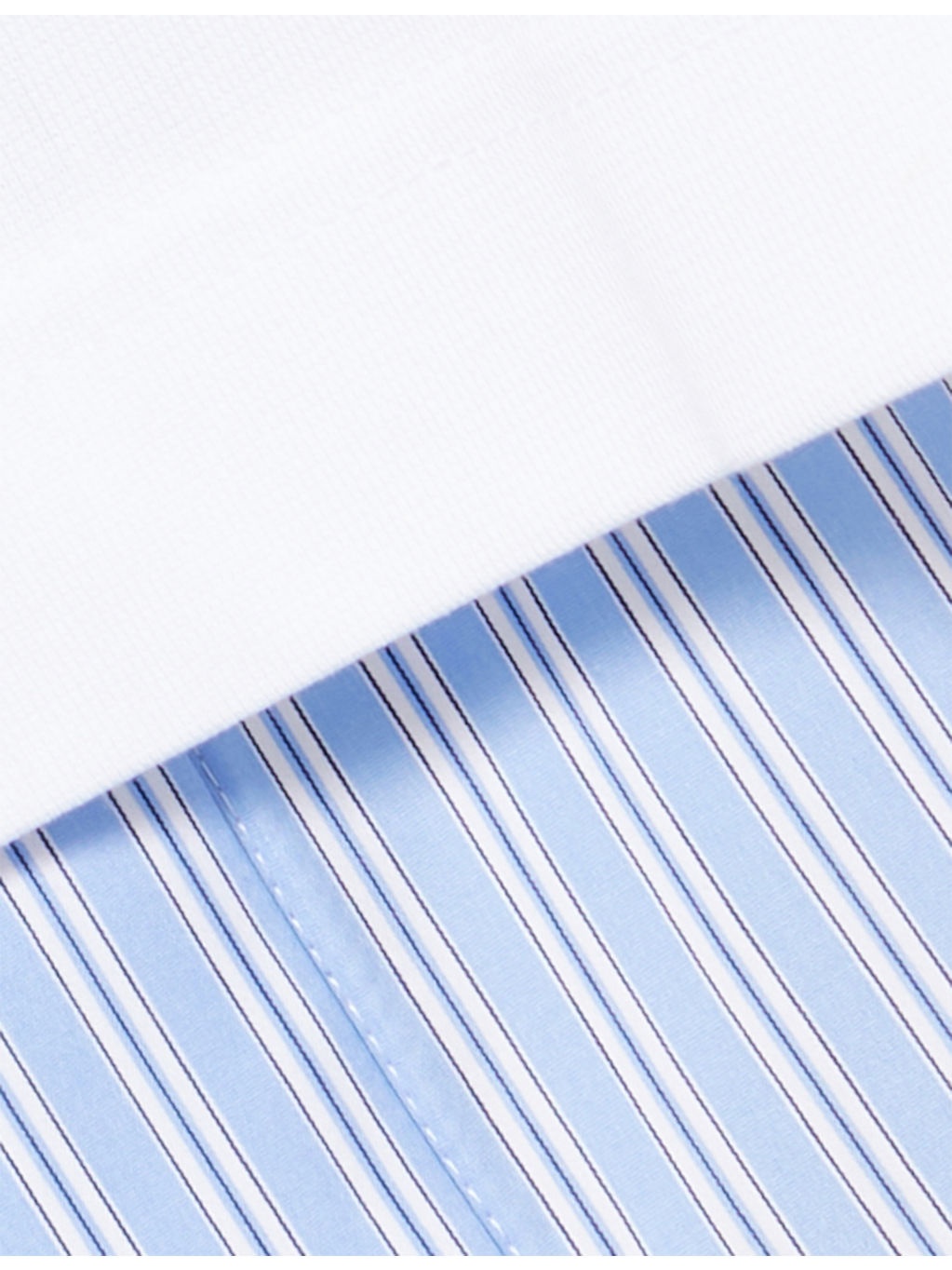 Striped-Panel Short-Sleeves Cotton-Jersey T-Shirt - 7