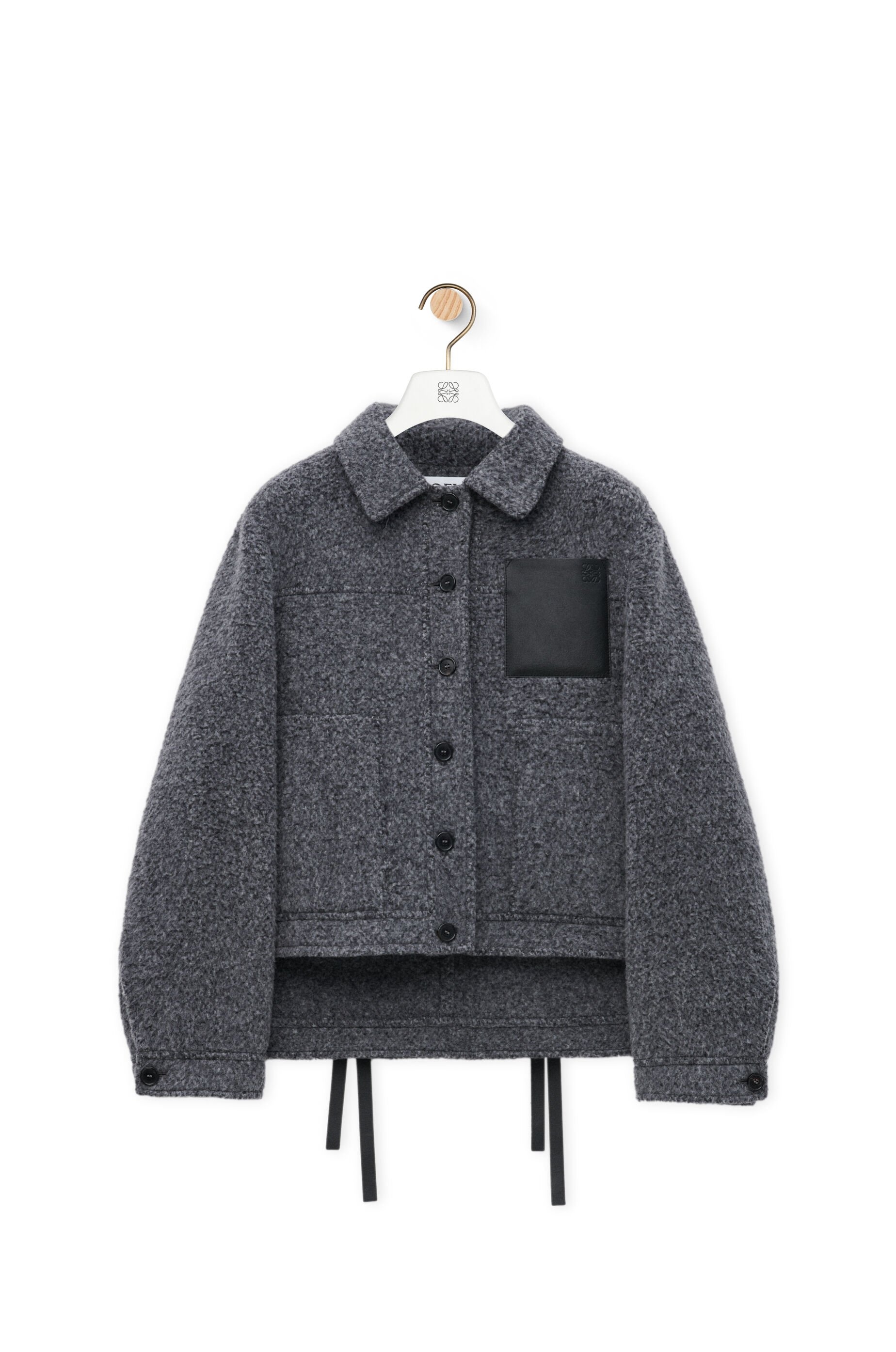Workwear jacket in wool blend - 1