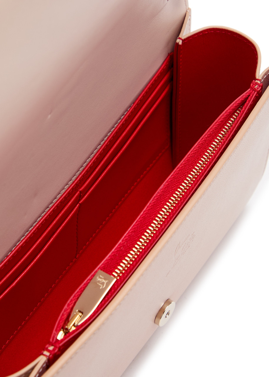 Christian Louboutin Paloma Embellished Leather Clutch - 4