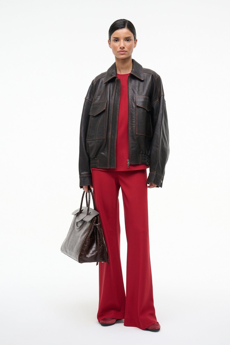 STAUD STROLL PANT POMEGRANATE 1