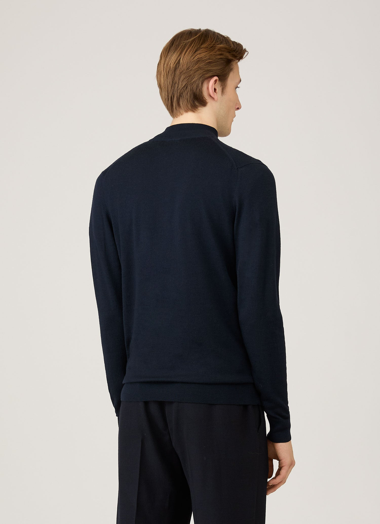 Extra‑Fine Merino Zip Neck - 5