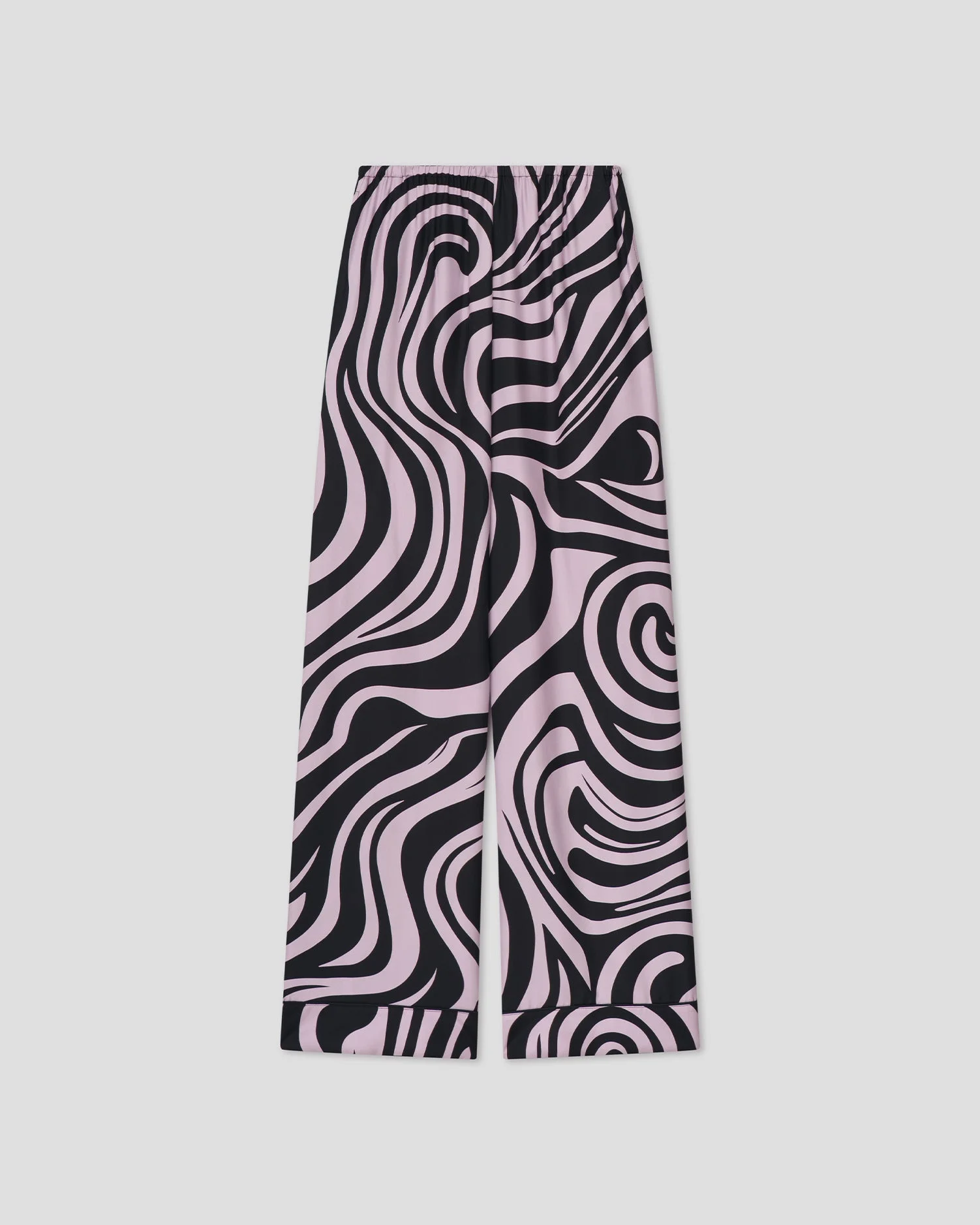 Twill Silk Pants - 1
