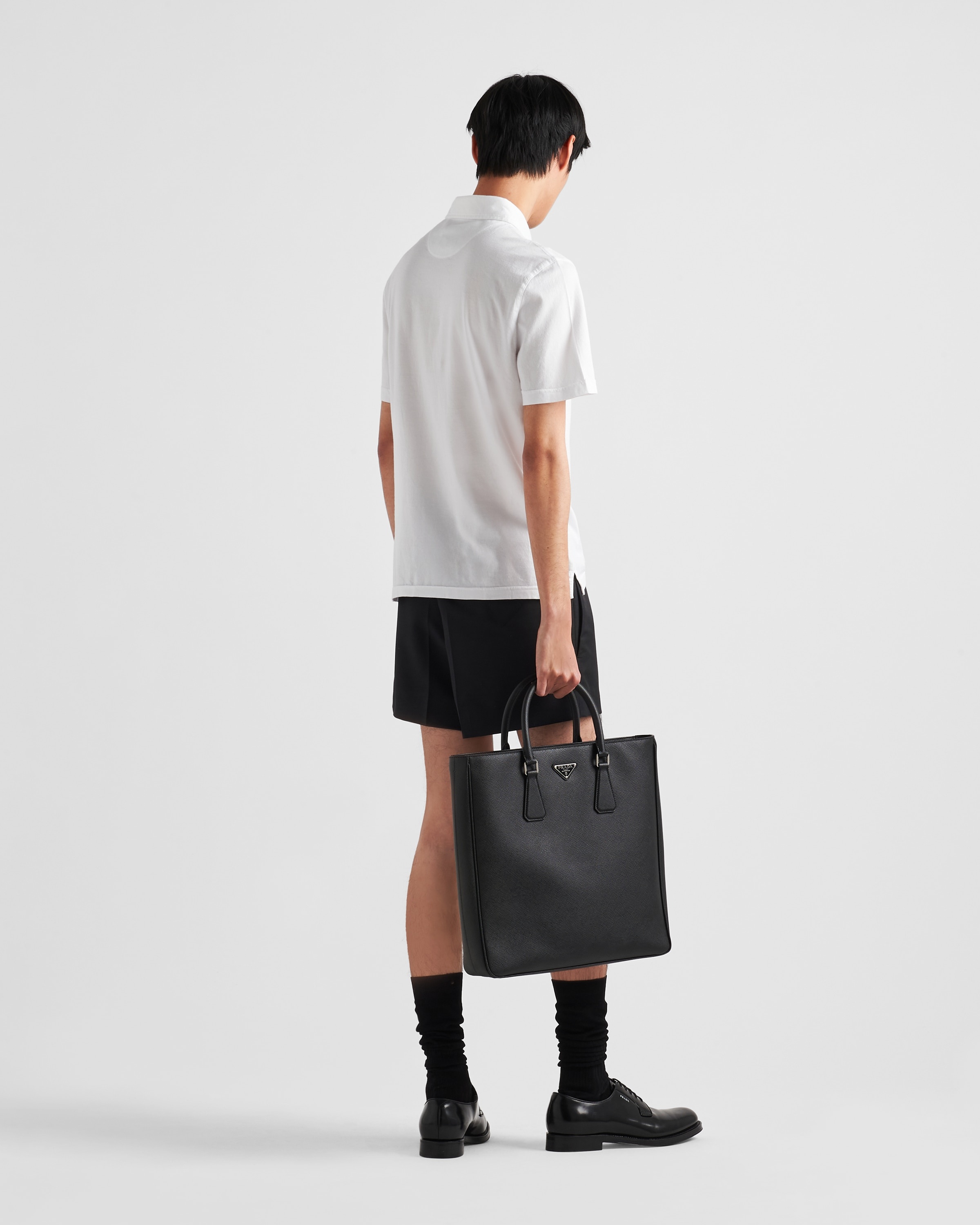 Short-sleeved cotton polo shirt - 5