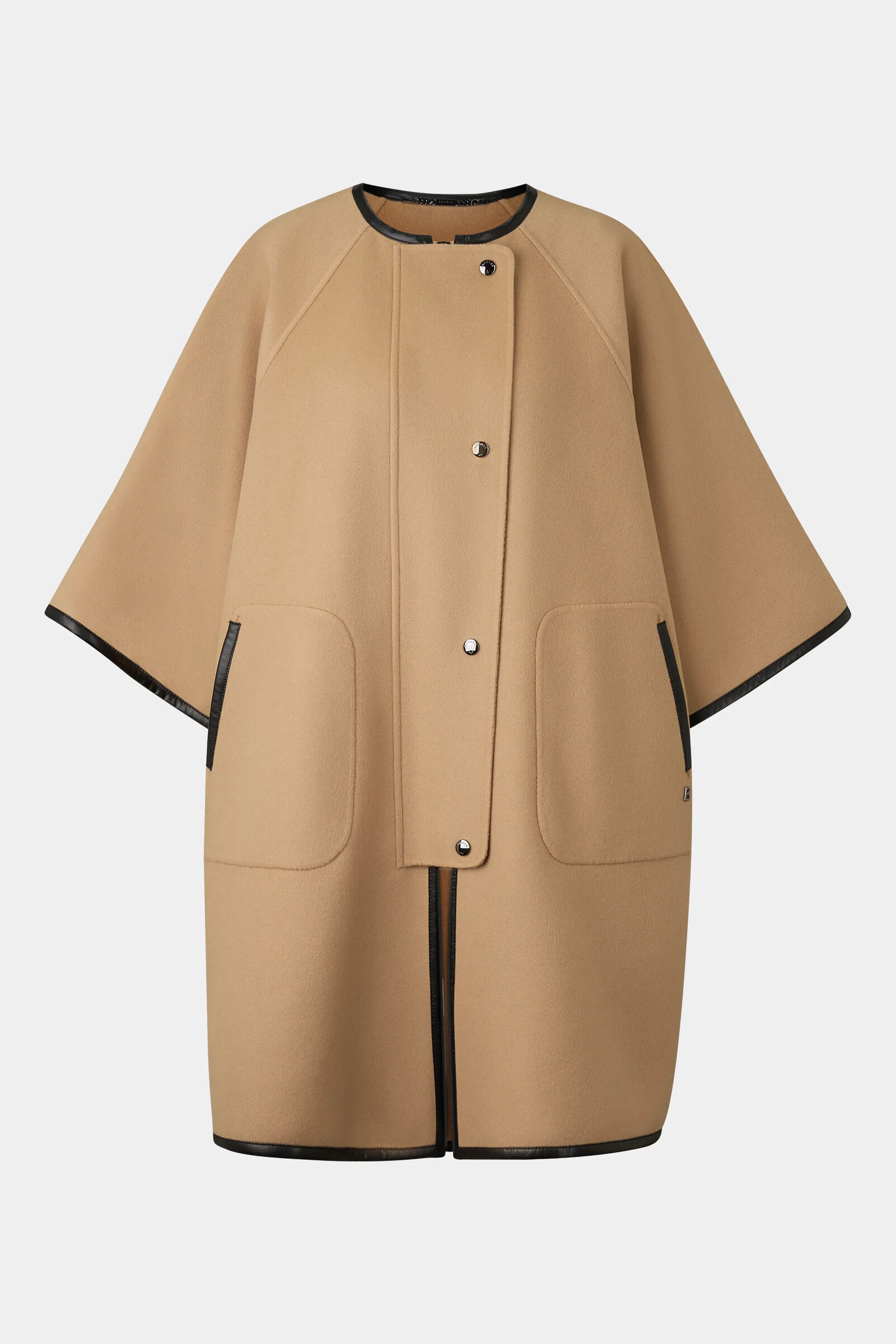 Double-face cape Idaho in Camel - 1