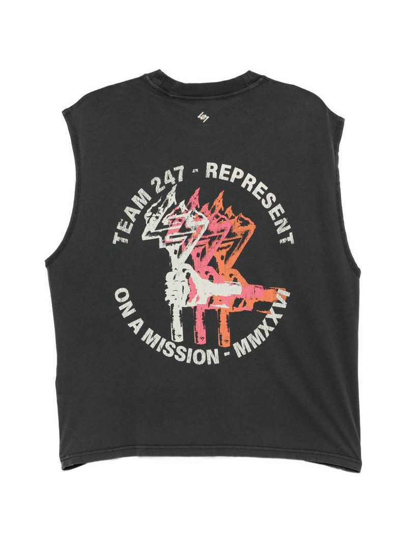 REPRESENT torch-graphic vest outlook