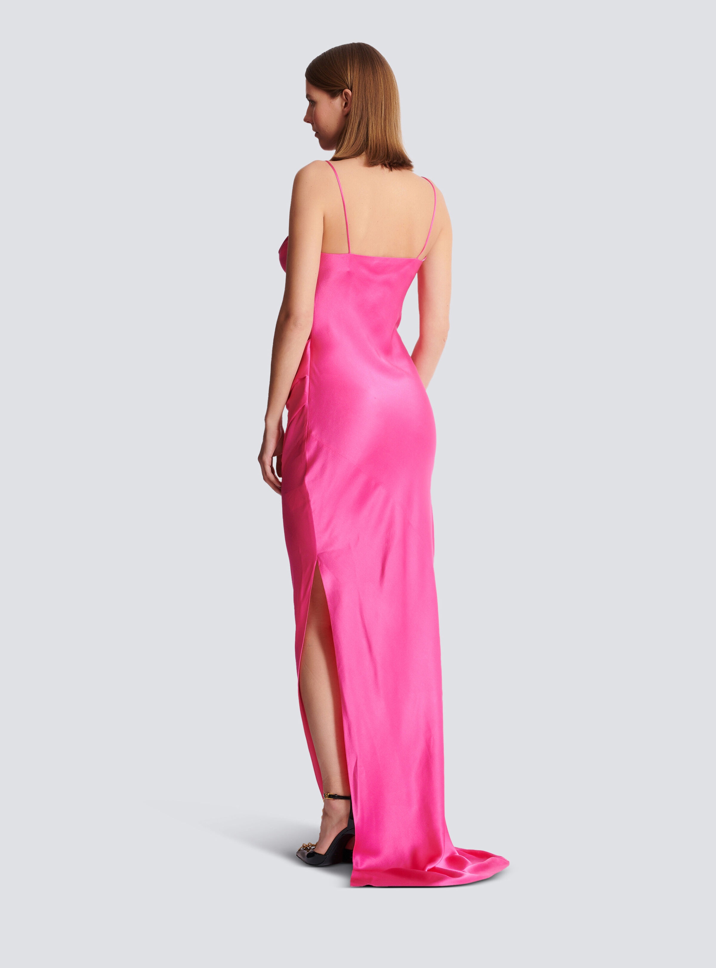 Slit knit dress - 4