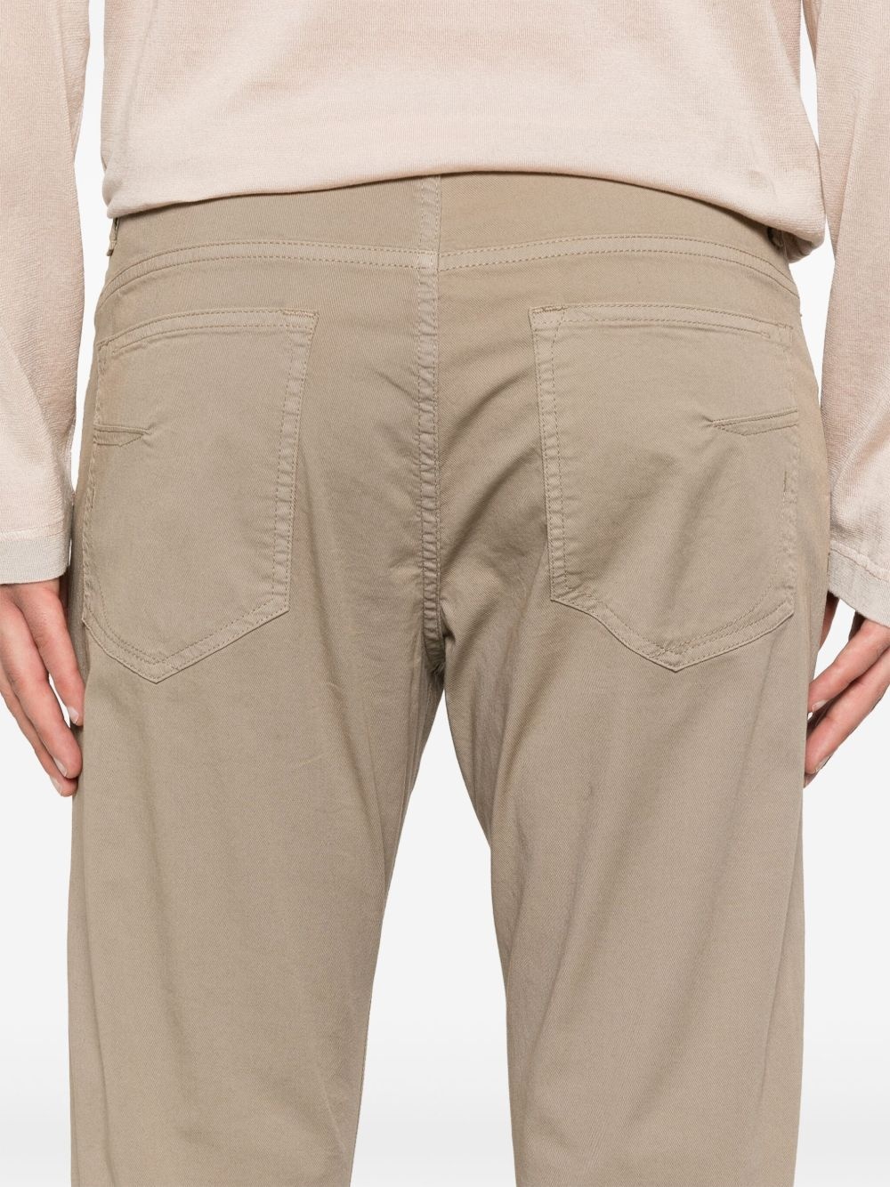 straight-leg trousers - 5