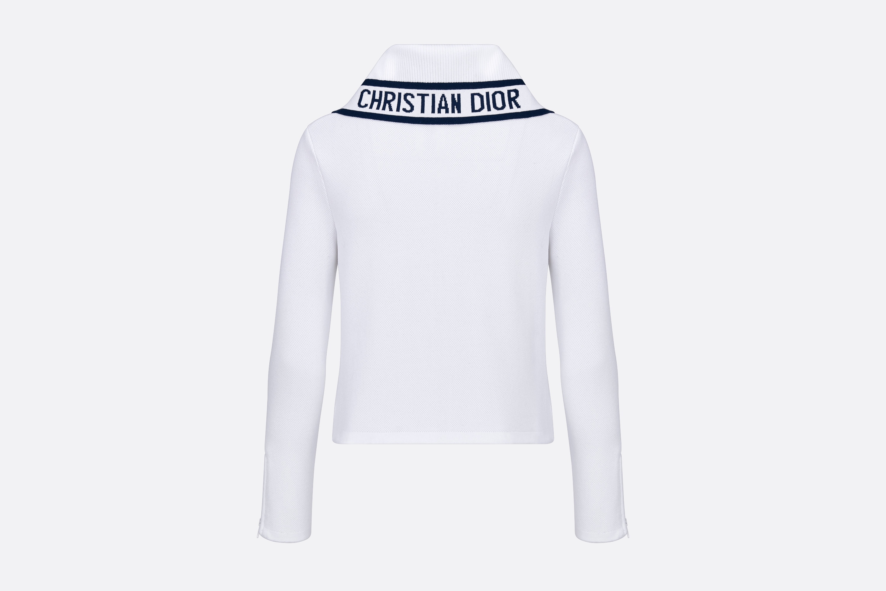 Dioriviera Cropped Jacket with Stand Collar - 2