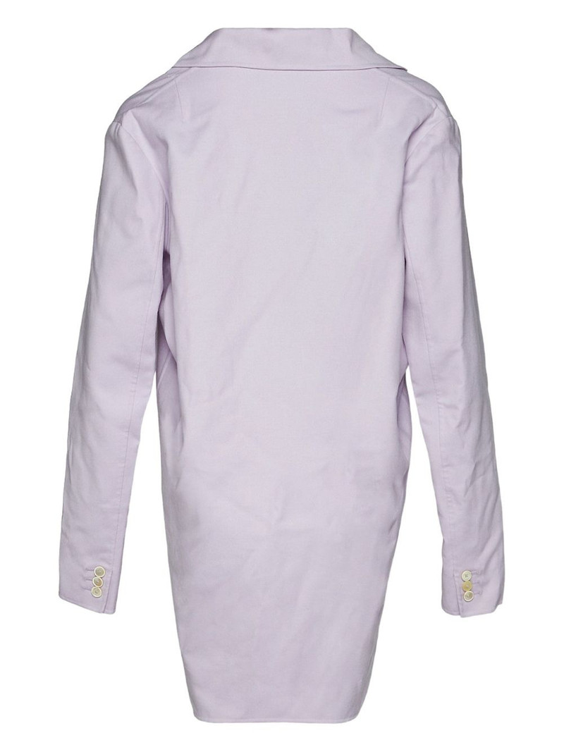 Jil Sander three-button patch-pocket coat outlook