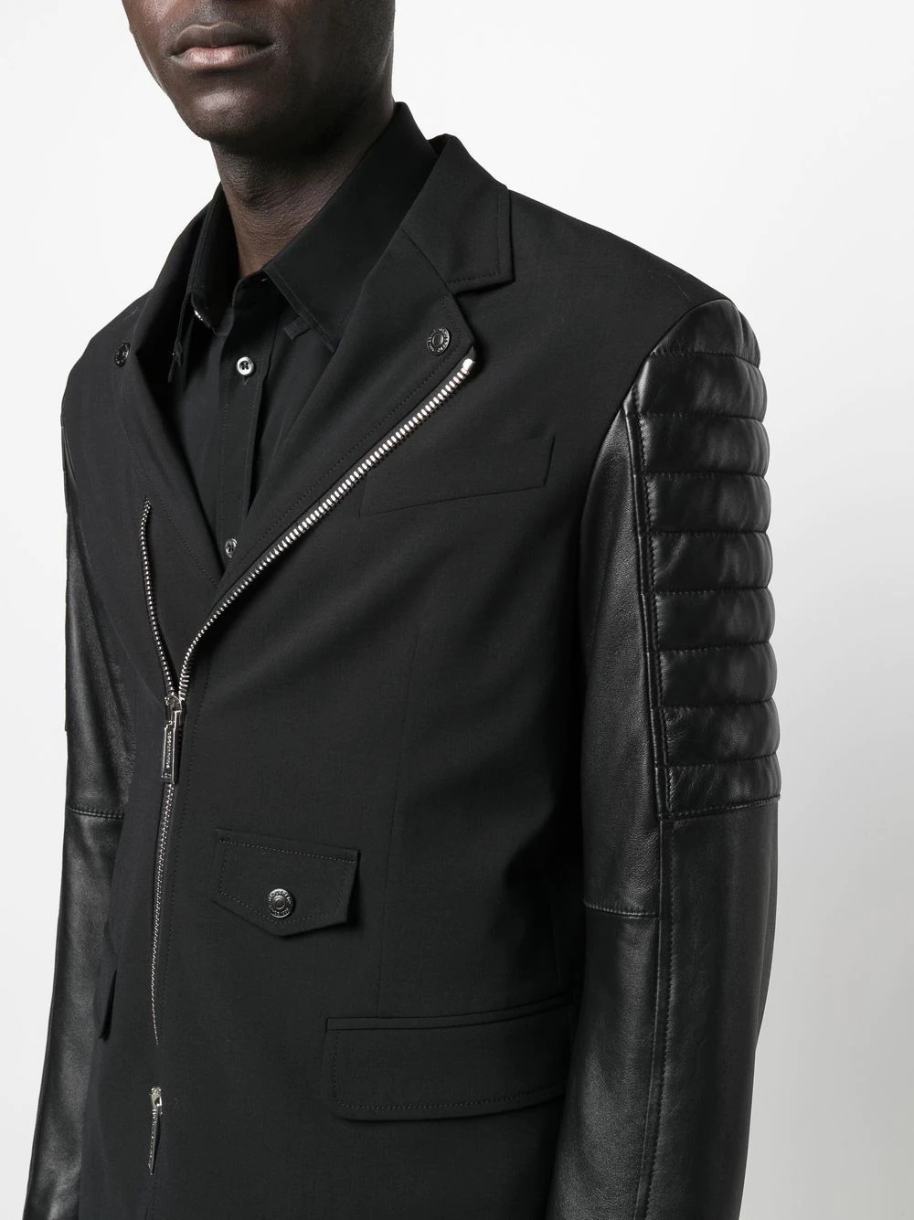 x Ibrahimović hybrid biker jacket - 5