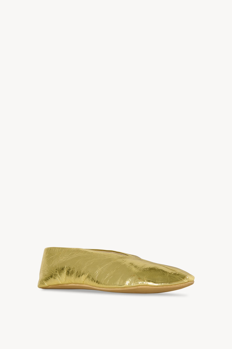 The Row Stella Slipper in Leather outlook
