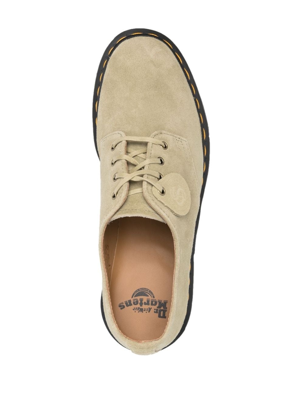 lace-up fastening leather shoes - 4