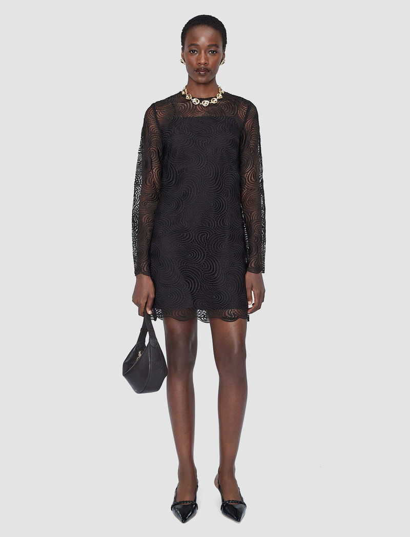 JOSEPH Amira Corded Lace Dress outlook