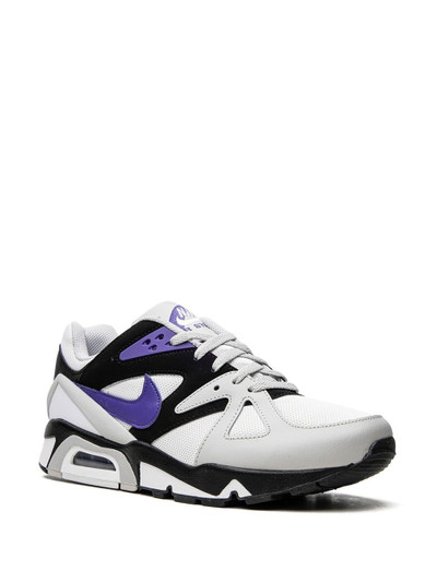 Nike Air Structure Triax 91 "Grey Fog/Purple" sneakers outlook