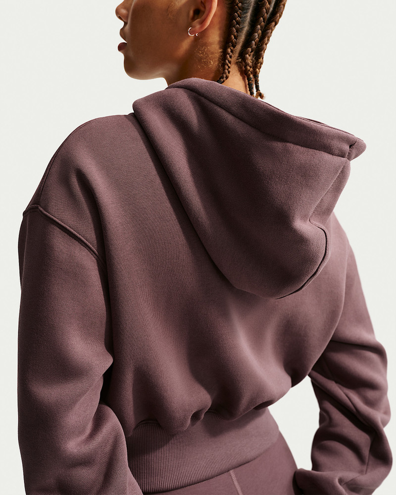 Nike Nike Sportswear Phoenix Fleece Women's Loose Full-Zip Cropped Hoodie outlook