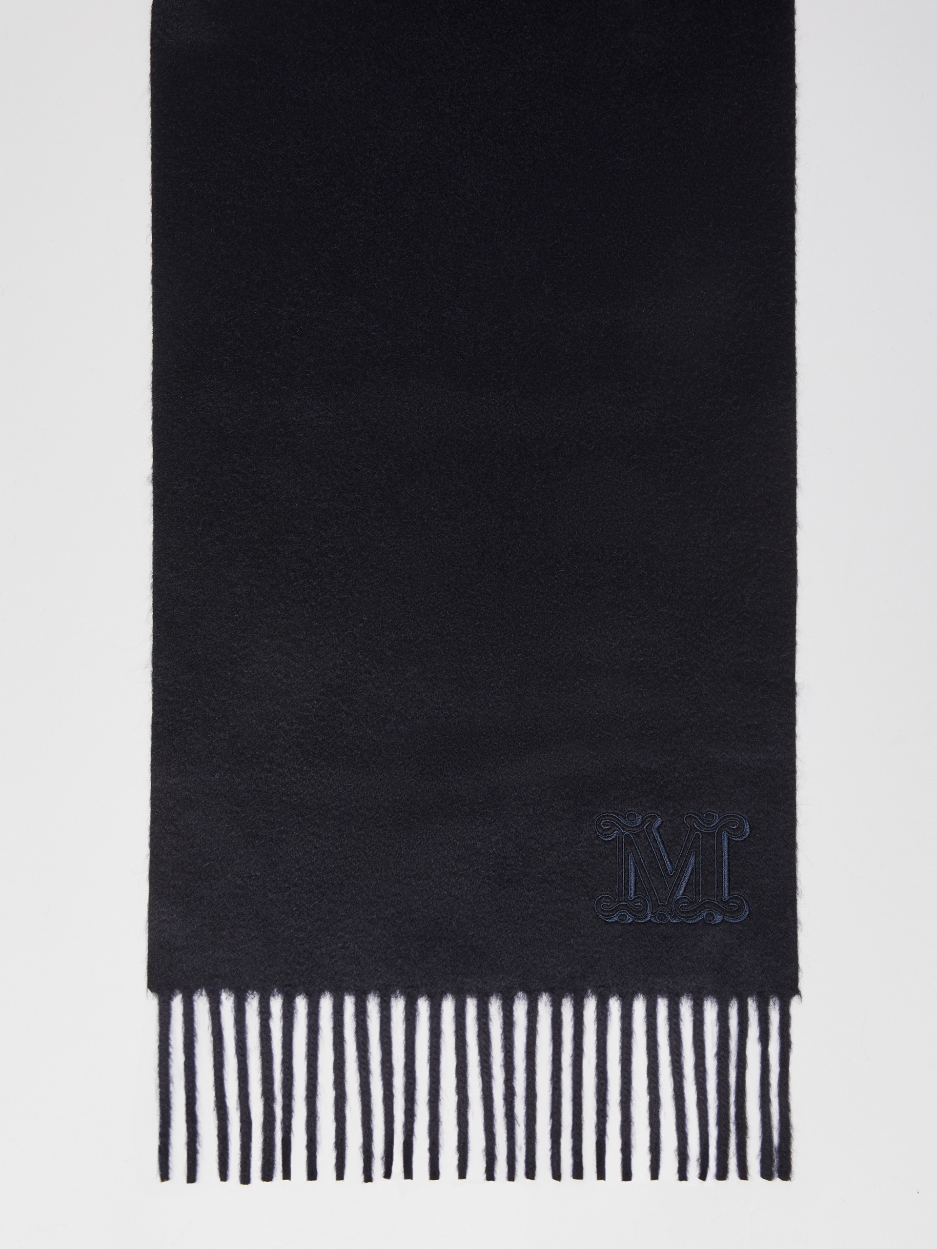 WSDALIA Cashmere stole with monogram embroidery - 1