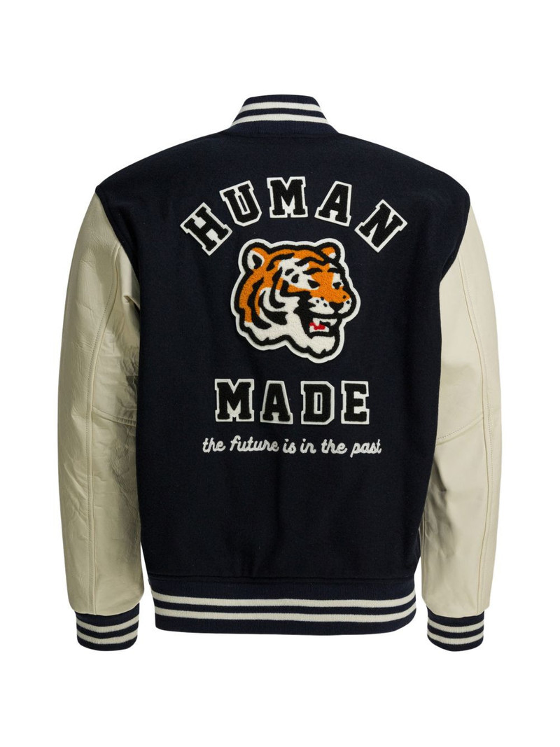 Human Made appliqué-detail bomber jacket outlook