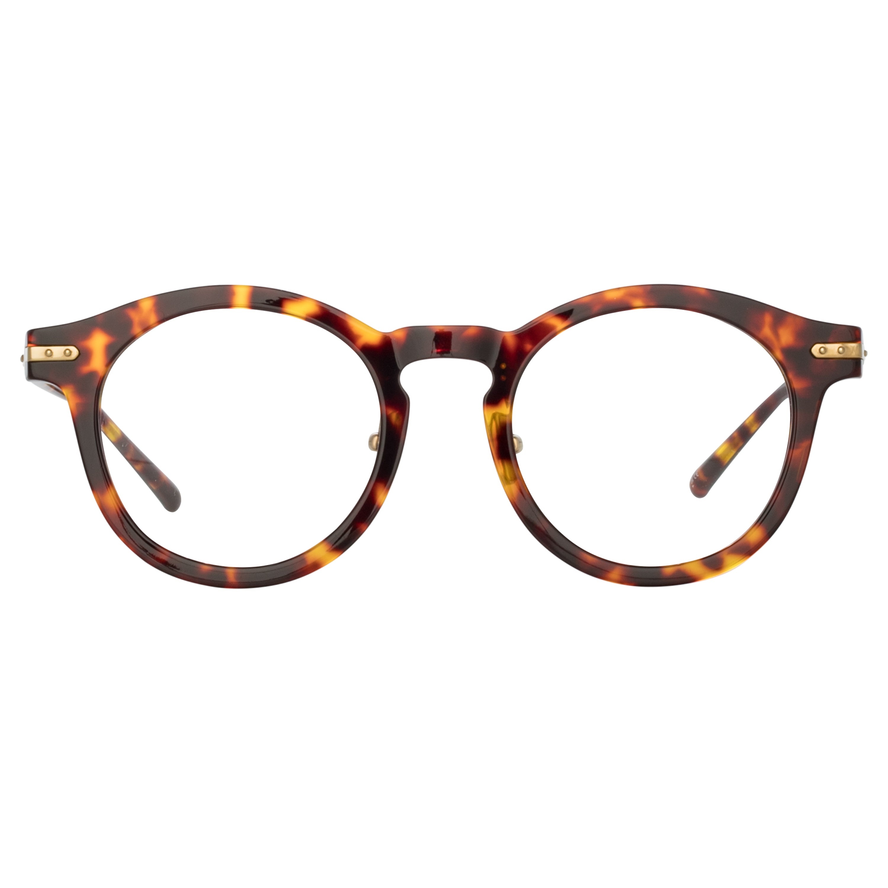 MEN'S PARLER OVAL OPTICAL FRAME IN TORTOISESHELL (ASIAN FIT) - 1